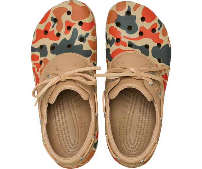 crocs-gallery-color:tan/shocking orange; color:Tan/Shocking Orange; alt:ALT120; file:212951_2NW-ALT120