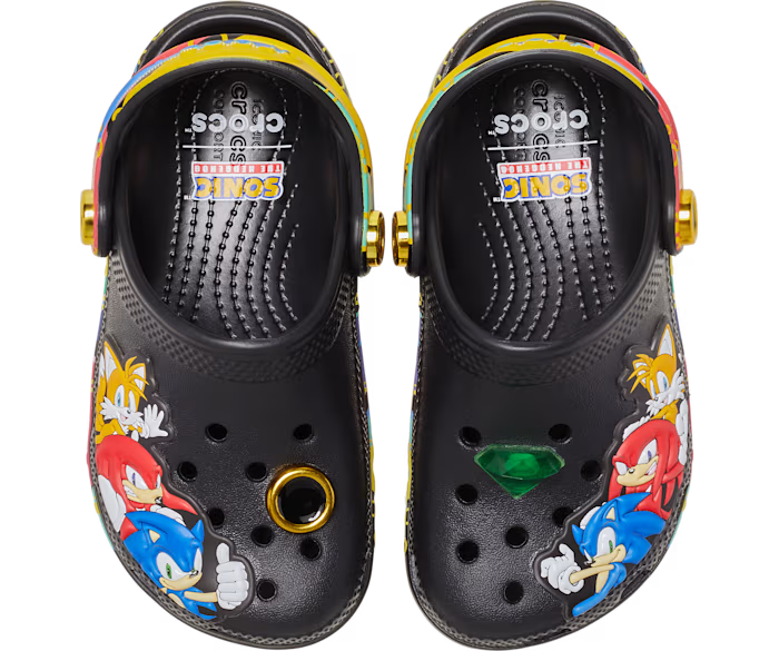 Crocs New Kids' Sonic the Hedgehog Classic Clog ALT100