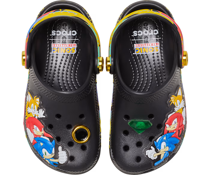Crocs New Toddlers' Sonic the Hedgehog Classic Clog ALT100