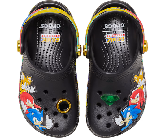 Crocs New Toddlers' Sonic the Hedgehog Classic Clog ALT100