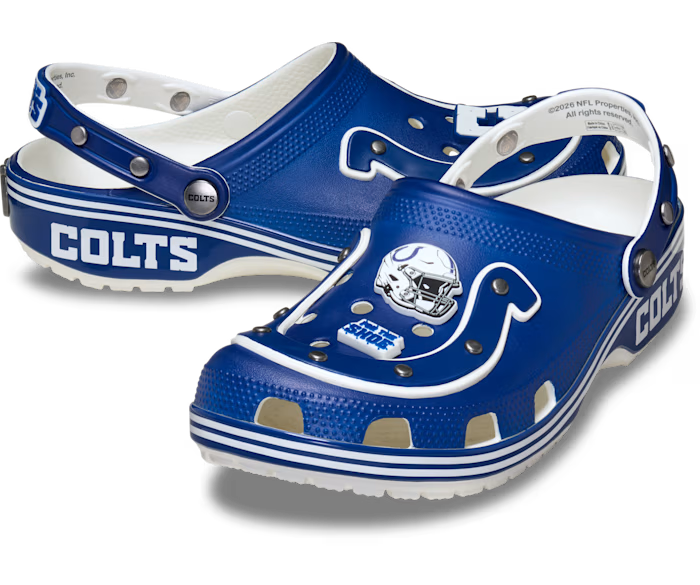 Crocs NFL Indianapolis Colts Classic Clog ALT110