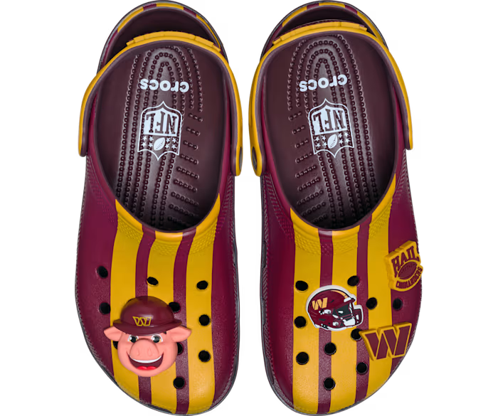 Crocs NFL Washington Commanders Classic Clog ALT100