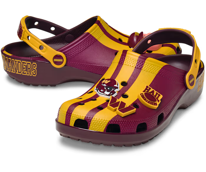 Crocs NFL Washington Commanders Classic Clog ALT110