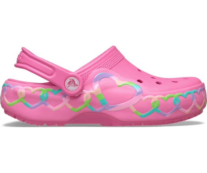 Crocs Kids' Classic Heart Lights Clog ALT100