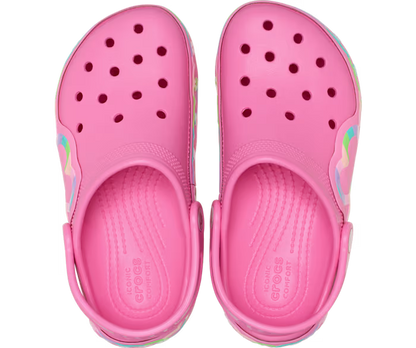 Crocs Kids' Classic Heart Lights Clog ALT120