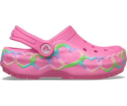 Crocs Toddler Classic Heart Lights Clog ALT100