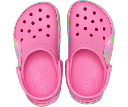 Crocs Toddler Classic Heart Lights Clog ALT120