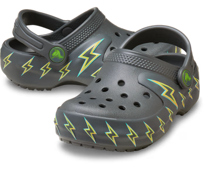 Crocs Toddler Classic Bolt Lights Clog ALT110
