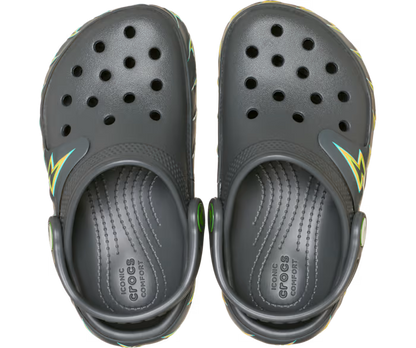 Crocs Toddler Classic Bolt Lights Clog ALT120