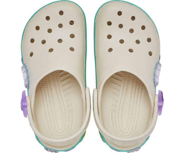 Crocs Kids' Classic Sea Sparkle Shaker Clog ALT120