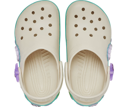 Crocs Kids' Classic Sea Sparkle Shaker Clog ALT120
