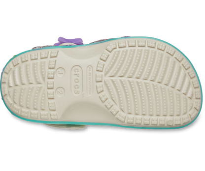 Crocs Kids' Classic Sea Sparkle Shaker Clog ALT130