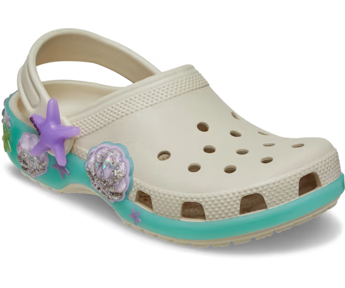 Crocs Kids' Classic Sea Sparkle Shaker Clog ALT140