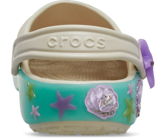 Crocs Kids' Classic Sea Sparkle Shaker Clog ALT160