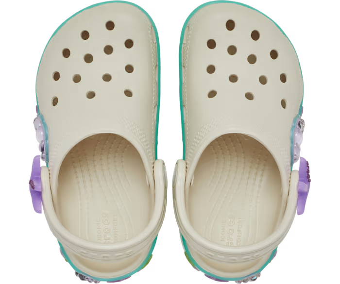 Crocs Toddler Classic Sea Sparkle Shaker Clog ALT120