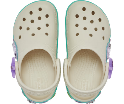 Crocs Toddler Classic Sea Sparkle Shaker Clog ALT120