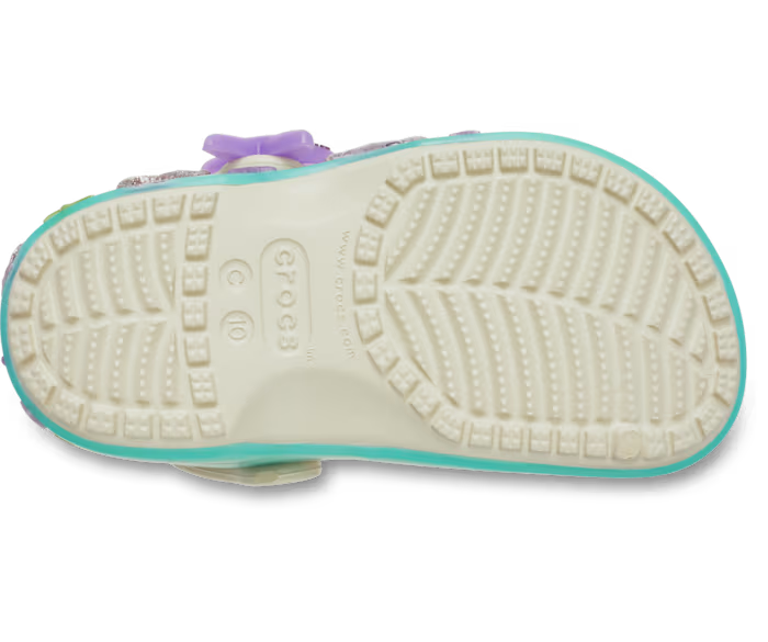 Crocs Toddler Classic Sea Sparkle Shaker Clog ALT130