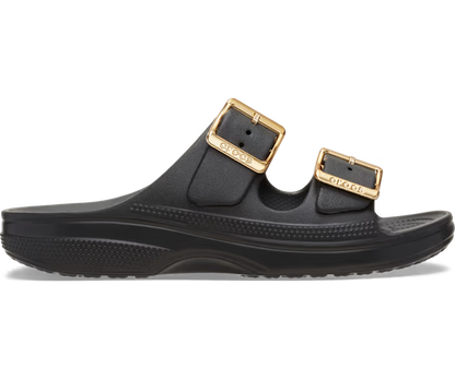 Crocs Women’s Metallic Buckle Saturday Sandal ALT100