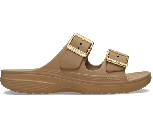 Crocs Women’s Metallic Buckle Saturday Sandal ALT100