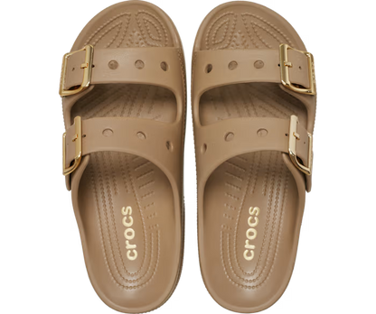 Crocs Women’s Metallic Buckle Saturday Sandal ALT120