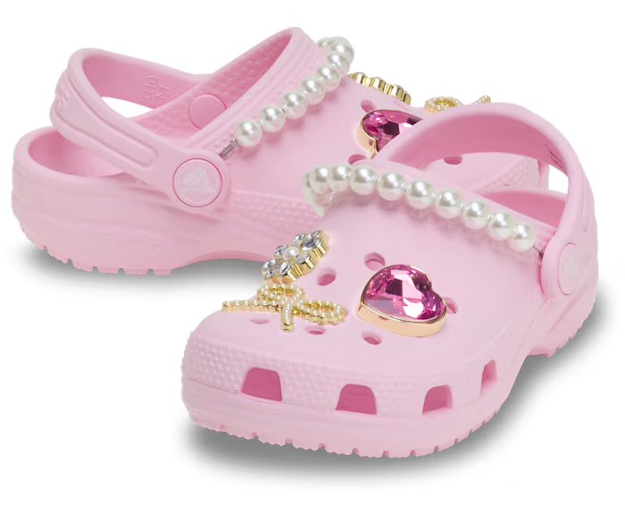 Crocs Toddler Classic Pearl Glam Clog ALT110