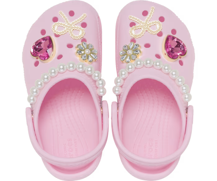 Crocs Toddler Classic Pearl Glam Clog ALT120