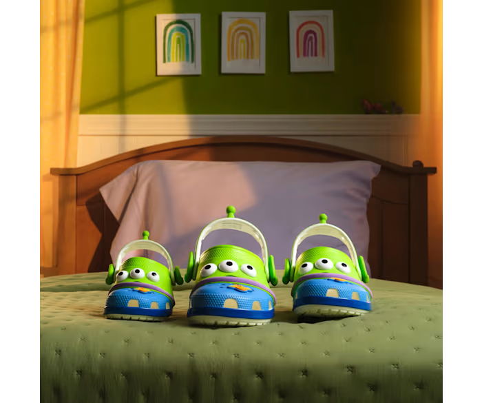 Crocs Toddlers' Disney Pixar's Toy Story Alien Classic Clog ALT140