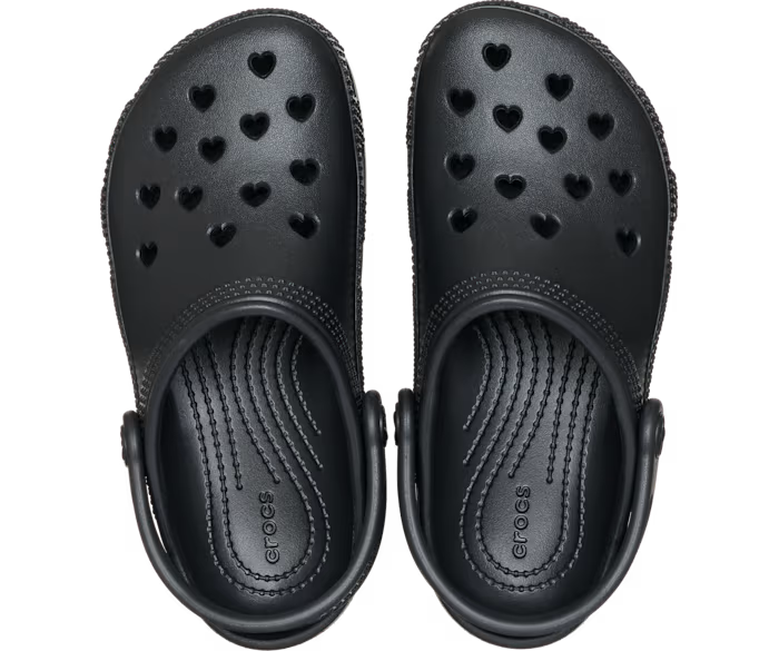 Crocs Kids' Classic Hearts Cut Out Clog ALT120