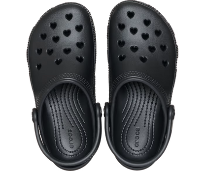 Crocs Kids' Classic Hearts Cut Out Clog ALT120