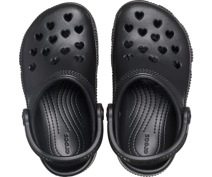Crocs Toddler Classic Hearts Cut Out Clog ALT120