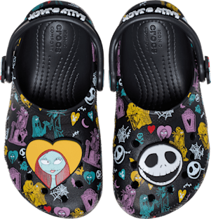 Toddlers’ Disney Tim Burton's The Nightmare Before Christmas Jack and Sally Classic Clog - Multi