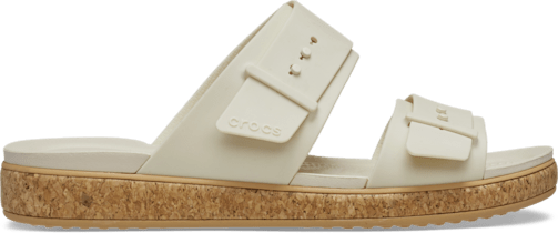 Brooklyn Buckle Low Low Cork Sandal - Frappé