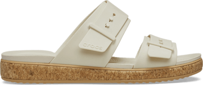 Brooklyn Buckle Low Low Cork Sandal - Frappé