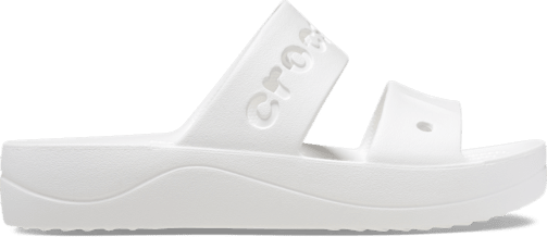 Baya Platform Sandal - White