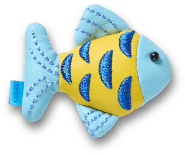 New Faux Leather Fish