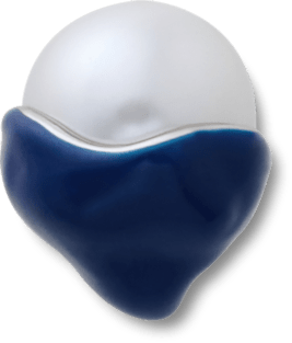 Blue Dipped Enamel SMT Pearl