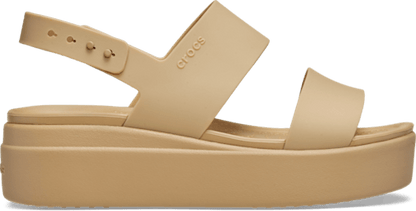 Brooklyn Low Wedge Sandal - Cashew/Cashew