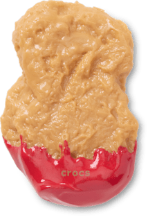 Chicken Nugget Dipped Ketchup