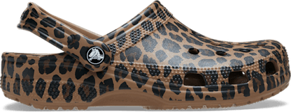 Classic Animal Clog - Sepia / Leopard