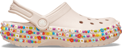 Kid's Classic Beaded Band Clog - Quartz