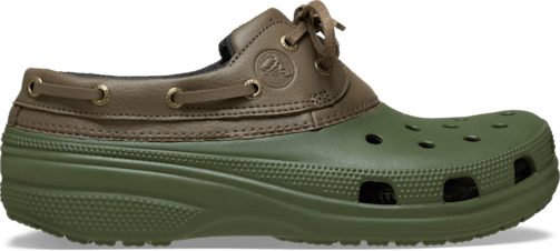 Classic Boat Shoe - Army Green / Walnut