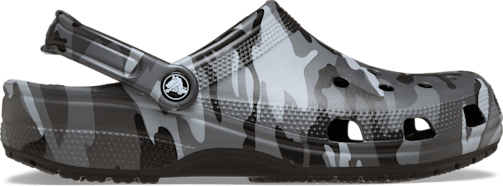 Classic Camouflage Clog - Black/Slate Grey