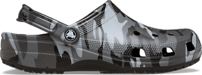 Classic Camouflage Clog - Black/Slate Grey