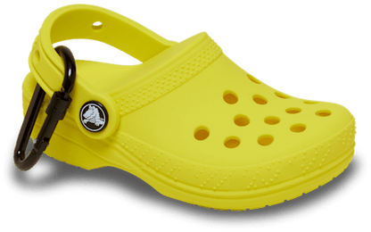 Classic Clog Pouch Bag Charm - Cyber Yellow