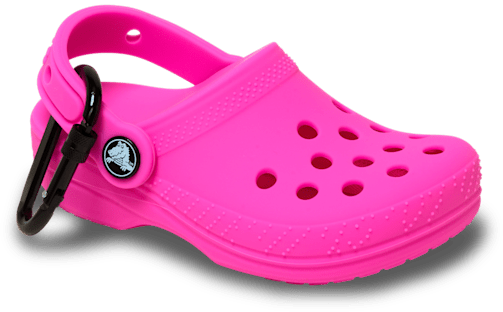 Classic Clog Pouch Bag Charm - Pink Crush