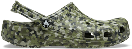 Classic Confetti Clog - Army Green / Multi