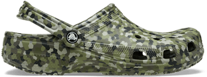 Classic Confetti Clog - Army Green / Multi
