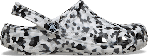 Classic Confetti Clog - Black / White