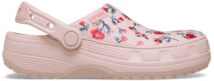 Classic Crafted Floral Clog - Cotton Candy