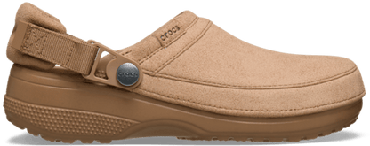 Classic Crafted Vegan Suede Clog - Milk Chocolate